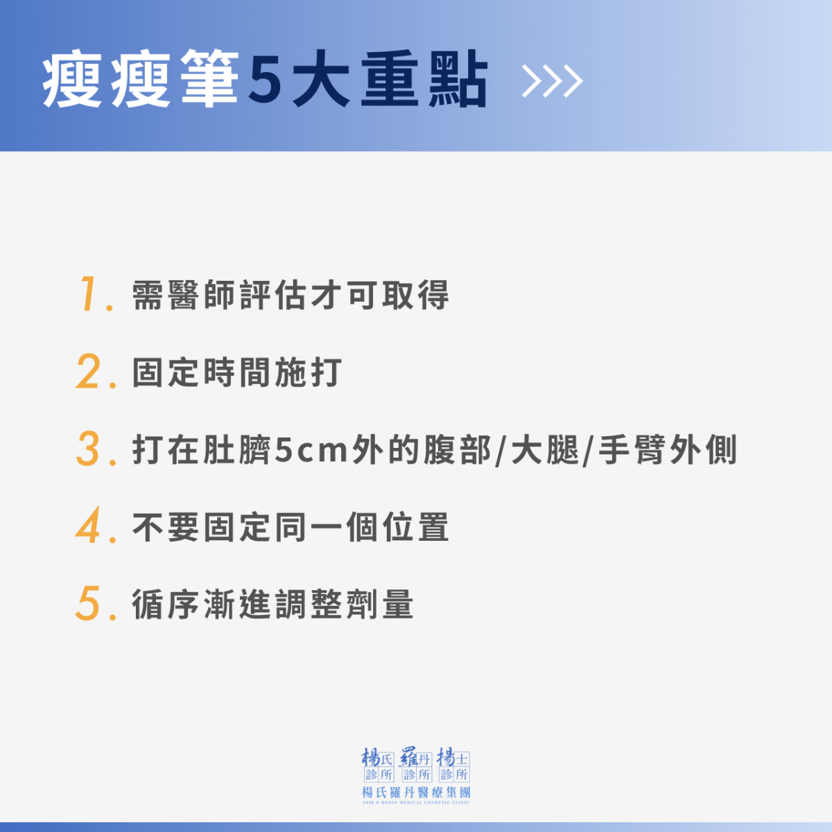 瘦瘦筆5大重點!